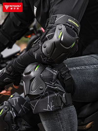 Motorcycle Knee and Elbow Protector Set for All Seasons, CE Certified