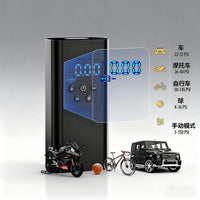 Portable Electric Tire Inflator for Bicycles and Cars, Handheld Wireless Rechargeable Air Pump