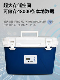 Medical Insulated Cooler Box for Blood Vaccine Refrigeration with Temperature Control and Bluetooth Printing