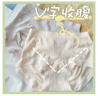 Women's High Waist Cotton Briefs with Antibacterial Gusset, Tummy Control & Butt Lift