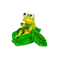 Mini Aquarium Frog Ornament Resin Micro Landscape Decoration for Fish Tank