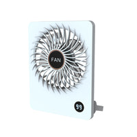 USB Desktop Aroma Diffuser Fan with Digital Display, 5-Speed Quiet Operation for Home and Office