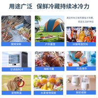 Reusable Round Ice Pack for Cooler Boxes and Cold Chain Transport