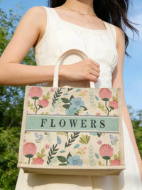 2026 New Large Capacity Canvas Tote Bag for Women, Commuter Shoulder Bag, Shopping Bag