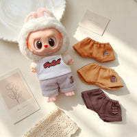 14cm Potato Doll Clothes T-Shirt and Shorts Set