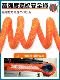 Industrial Safety Harness with Lanyard for Fall Protection, Half Body or Full Body Options