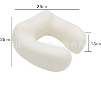Memory Foam U-Shaped Neck Pillow for Travel, Airplane, and Napping - Cartoon Design