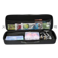 LEO EVA Hard Shell Fishing Rod and Tackle Bag with Shoulder Strap
