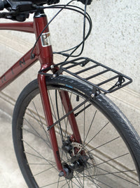 Bicycle Front/Rear Rack for Road, Mountain, and Gravel Bikes - Retro Style Pannier Carrier & Basket Holder