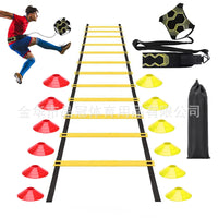 Agility Ladder Training Set with Cones for Soccer Speed and Footwork Drills