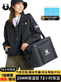 Insulated Cooler Bag 15L/25L for Outdoor Camping, Food Delivery, and Commercial Use