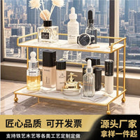 Luxury Multi-layer Bathroom Countertop Organizer Shelf for Cosmetics and Toiletries