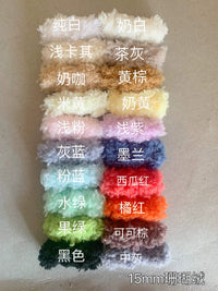 10-Pack Extra Thick Chenille Stems 20mm for DIY Crafts
