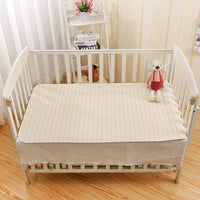 Pure Cotton Breathable Waterproof Baby Changing Pad for Cribs and Beds