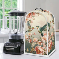 French Vintage Hummingbird Floral Mixer Dust Cover Waterproof Oil-Proof Scratch-Resistant Kitchen Appliance Protector
