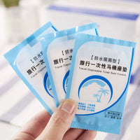 Disposable Toilet Seat Covers for Travel, Waterproof and Hygienic