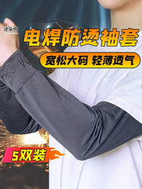 Welder's Protective Sleeves for Men - Breathable, Durable, Heat-Resistant Arm Protection