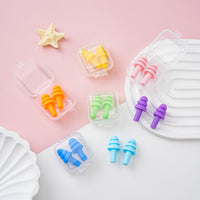 Noise Cancelling Earplugs for Shooting, Sleeping, and Travel - Reusable Silicone & PU Foam