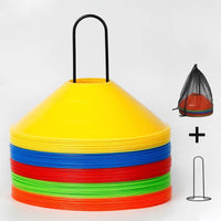 Soccer Training Cones Agility Markers for Sports Drills and Obstacle Courses