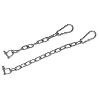 Trailer Safety Chain with Hook for Boat and Jet Ski Trailers, Hot-Dip Galvanized Anti-Detachment Chain