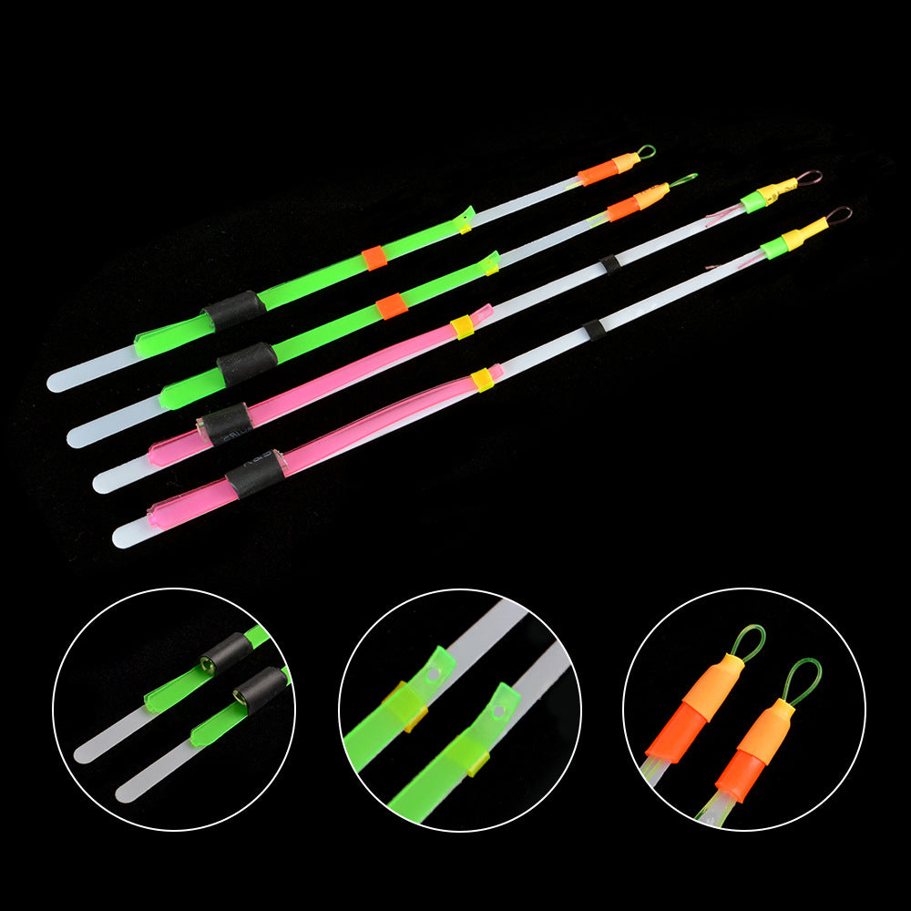 FTK Ice Fishing Rod Tip, Ultra-Soft Plastic, Double Blade Lure, Tai Fishing Hand Rod Accessory