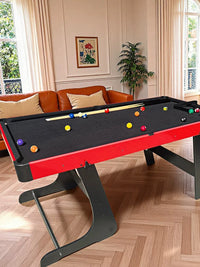 Foldable Billiard Table for Kids and Adults - Large Indoor Mini Pool Table Game