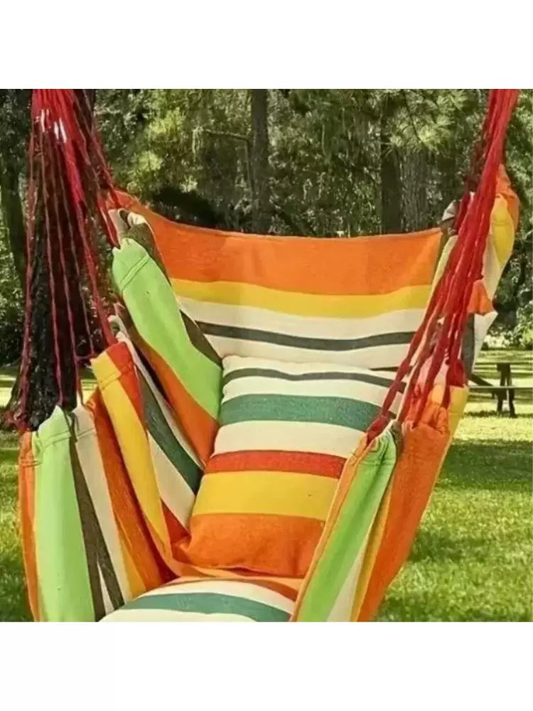 Portable Hammock Swing Chair for Indoor Outdoor Patio Garden