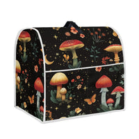 Mushroom Print Toaster Blender Appliance Dust Cover
