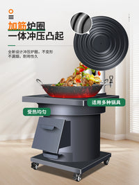Aurora Wood Burning Stove for Indoor Outdoor Heating and Cooking