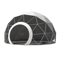 Outdoor Stargazing Transparent Dome Tent for Camping & Dining, Detachable Spherical Glamping Pod