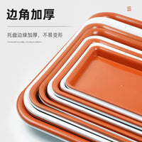 Square and Rectangular Thickened Plastic Plant Pot Saucers