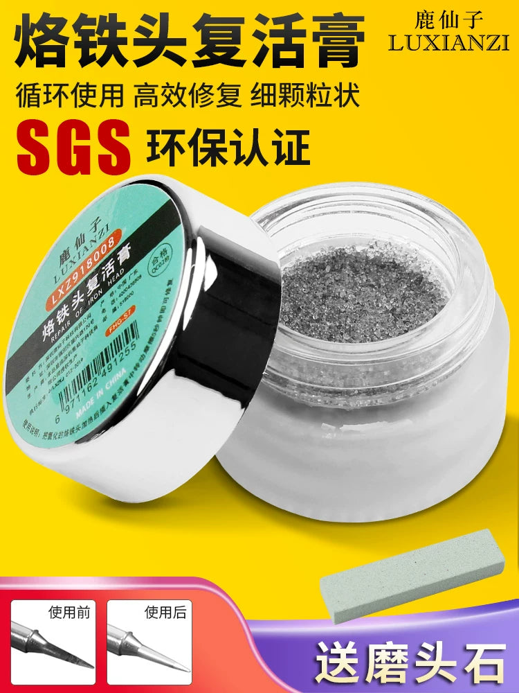 Soldering Iron Tip Refresher Paste for Oxidation Removal and Cleaning