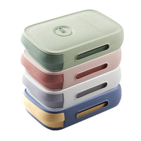 Stackable Rolling Egg Dispenser with Lid for Refrigerator, Drawer-Type Egg Storage Container