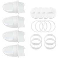 Poultry Gravity Feeder Kit for Chickens, Ducks, Geese