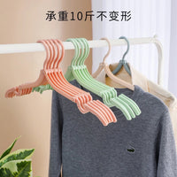 Portable Folding Clothes Hanger for Travel, Dorm, Laundry - Upgraded Thickened Non-Slip Multi-functional