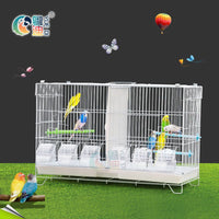 Luxury Breeding Cage for Parrots and Birds - Multi-Tier Villa Design