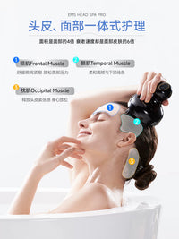 Multi-functional EMS Red Light Scalp Massager for Face Lifting & Skin Rejuvenation