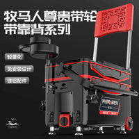 Wrangler Large Capacity Portable Fishing Box with High Load-Bearing and Insulation