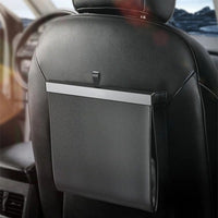 Car Backseat Storage Box with Trash Bag Function, Large Capacity Vehicle Organizer for Sundries