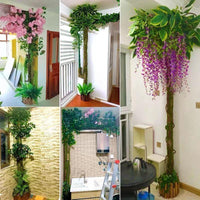 Artificial Bark Pipe Cover for Indoor Column and Drain Pipe Decoration