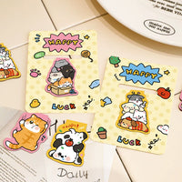 Cute Cartoon Animal Magnetic Bookmarks for Students, Fun Stackable Reading Clips