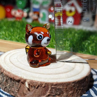 Mini Owl Christmas Tree Ornaments for Desktop Decor