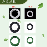 Garden Plant Training Wire with Plastic Coating for DIY Floral Arrangements and Crafts
