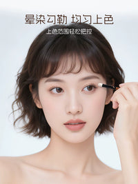 Sanyanyu Professional Goat Hair Eye Makeup Brush Set for Blending, Shading, and Detail