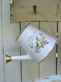 Sengdeyuan Iron Art Long Spout Watering Can for Indoor & Outdoor Plants, High-Capacity Garden Tool