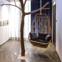 Balcony Hanging Basket Outdoor Nordic Swing Chair Courtyard Villa Leisure Double Sofa Furniture Set