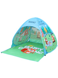 Kids' Foldable Digital Print Play Tent Outdoor Game House for Parent-Child Interaction