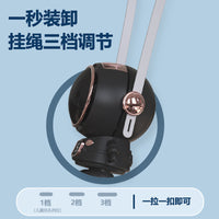 Portable Bladeless Neck Fan USB Rechargeable Mini Quiet Personal Fan
