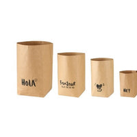 Washable Kraft Paper Storage Bag for Kitchen, Bedroom, and Planters