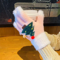 Winter Warm Knitted Touchscreen Gloves for Men and Women, Christmas Gift